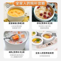 【Ready】? Hemispherical electric cooker automatic household electric stewer water-proof stewpot birds nest stewpot mini casserole porridge pot