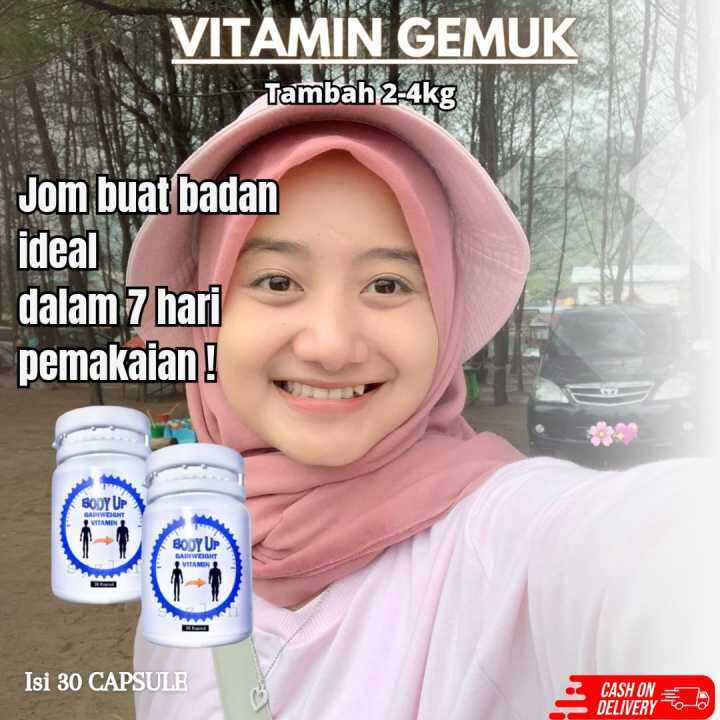 Vitamin gemuk badan (VBU) ORIGINAL HQ WEIGHT GAIN ubat gemuk Ubat gemuk