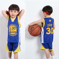 【Feb】 Basketball Jersey Quick Dry V-Neck NBA Jersey Golden State Warriors No.30 Curry Sportwear Set Tops Shorts