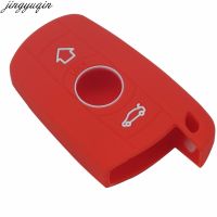 【cw】 Jingyuqin Remote Silicone 3 Buttons Key Cover Case Protect Fob For BMW 3 series 5 series X1 X3 X5 X6 Smart Key Case