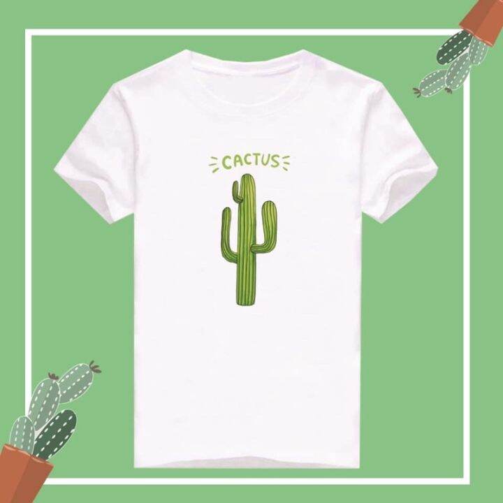 เสื้อยืดสกรีนลายcactus