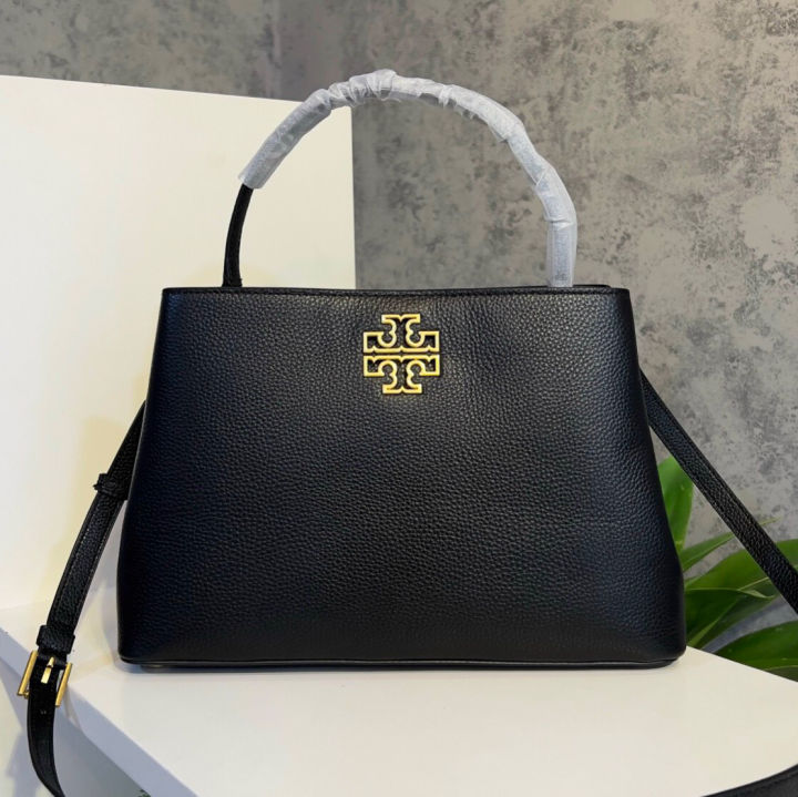 Túi Tory Burch dáng công sở chất liệu da thật, thiết kế đeo chéo và xách  tay sang trọng 