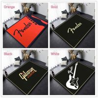 【SALES】 Fender Gibson Music Rug for living Room Drum kit Guitar Carpet Large Area Rug Decorative Floor Rug Tama Carpet Gift Bathmat