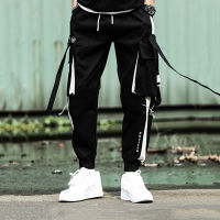 Men Black Joggers Pants Summer  Mens Hip hop Big Pockets Cargo Pants Male Spring Streetwear Overalls Sweatpants Harem Pant