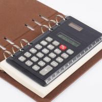 Multifunctional Computer Creative Binder Calculator Notebook Is Easy To Carry Can Be Clipped To A6 Loose-leaf Notebook