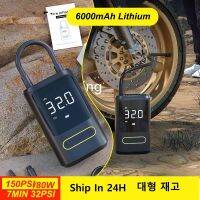 150psi 5V Mini Car Injector 80W 2000 MAh Inflatable Air Pump Handheld Wireless Tire Inflator Compressor Moto Accessories Bicycle Air Compressors  Infl