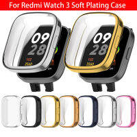 เคสสำหรับ Redmi Watch 3 TPU ใสนุ่มเคสมือถือปกป้องหน้าจอเต็ม2023สมาร์ทวอท์ชใหม่