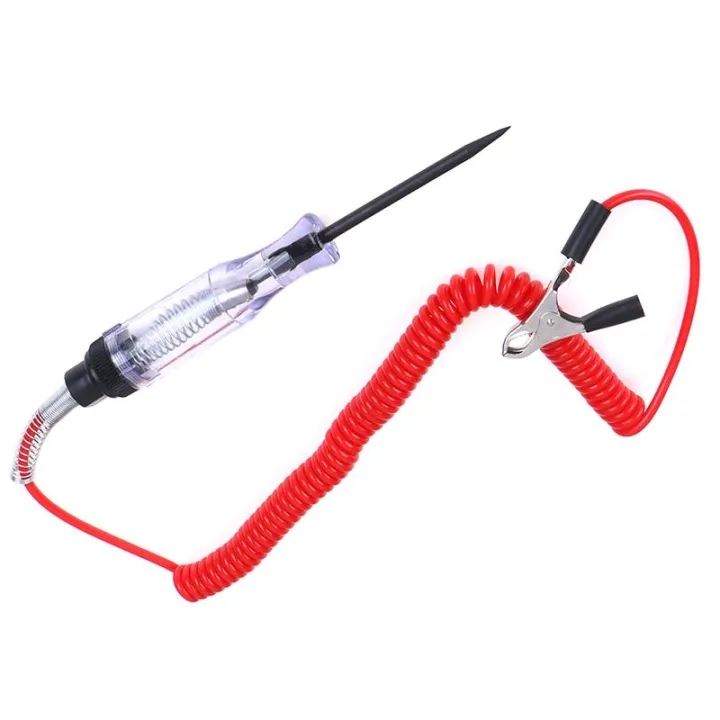 OTC Tools 3633 Mini Circuit Tester Heavy-Duty Red Coil Cord Lead Checks ...