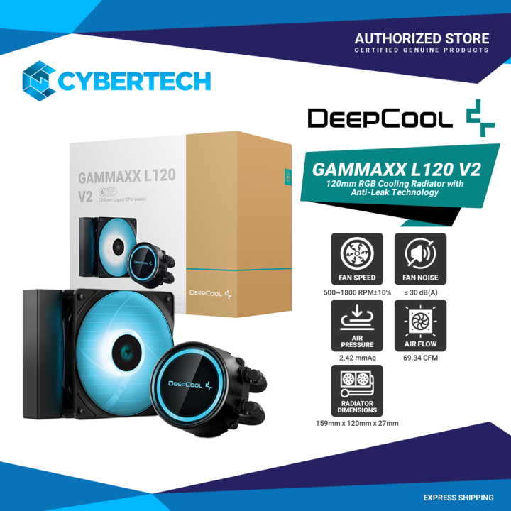 Deepcool Gammaxx L120 V2 with Anti-Leak Tech | Lazada PH