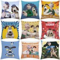 【hot】∋✣♘ Gromit 40cmx40cm Polyester Short Sofa Decoration Cushion Car Gift45cmx45cm