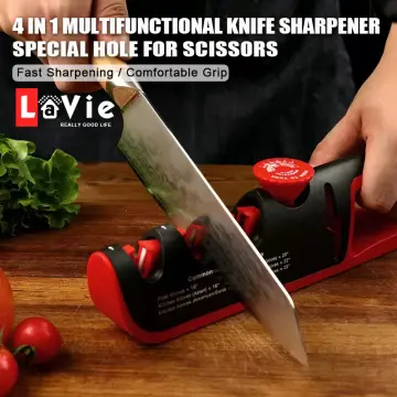 Multifunctional Handheld Three-stage Knife Sharpener, Kitchen Tool For  Home, Quick Ceramic Knife Sharpening System