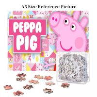 Peppa Pig Wooden Jigsaw Puzzle 500 Pieces Educational Toy Painting Art Decor Decompression toys 500pcs