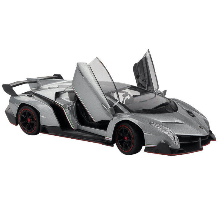 ใหม่1-24-veneno-รถโลหะผสมกีฬารถรุ่น-diecast-sound-super-racing-ยกหาง-hot-รถล้อสำหรับของขวัญเด็ก