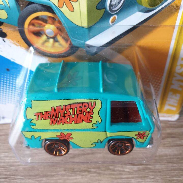 โมเดลรถเหล็ก-hot-wheels-scooby-doo-the-mystery-machine-38-247-green-สีเขียว-38-50-2012-hw-premiere-รถสะสม