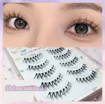 1-Pair Dolluxe False Fake Eyelashes Dolly Doll Look Eye Lashes