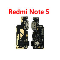 สำหรับ Xiaomi Redmi 5 Plus 5A Redmi Note 5 5A ใหม่ที่ชาร์จไมโคร USB แท่นชาร์จเชื่อมต่อบอร์ดพอร์ตพร้อมไมโครโฟนชิ้นส่วนซ่อม