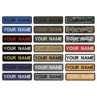 【YF】┋☍┅  1PC 10cmX2.5cm Custom Personalized Name number Stripes Badge tags chevrons Iron Or embroidered