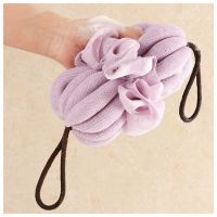 【cw】 1pc Adult Exfoliating Washcloth Back Scrubber for Shower Function Foam Ultra Cleaning