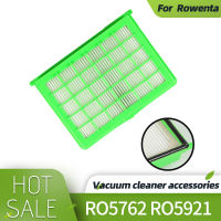 แผ่นกรอง HEPA สำหรับ Rowenta Silence Force ชิ้นส่วนเครื่องดูดฝุ่น RO5921เข้ากันได้กับ Rowenta ZR002901ล้างทำความสะอาดได้