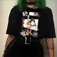 Nishinoya Haikyuuเสื้อAnimeผู้หญิง/ชายสั้นHarajuku Streetwearเสื้อTops S-5XL