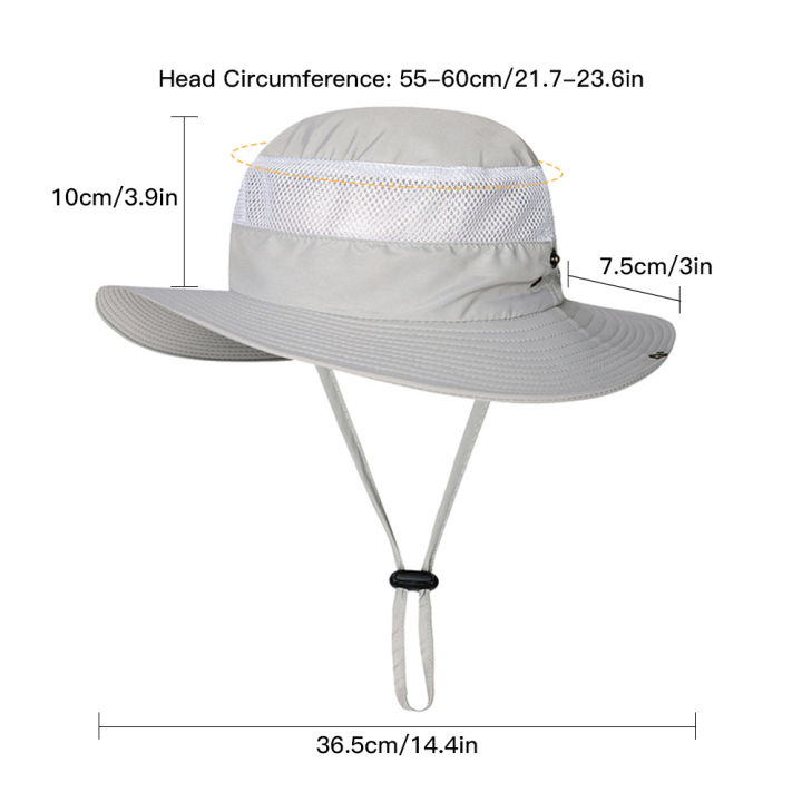 uv-protection-sun-hat-breathable-quick-dry-หมวกตกปลาสำหรับผู้ชายผู้หญิง