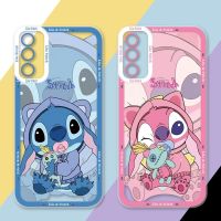 เคส {Taoyitao} L-Lilo Stitch เคสสำหรับ VIVO นางฟ้าคู่ Y51 Y76 Y50 Y35 Y22S V23 Y21 Y20 Y19 Y17 Y16 V27 V25 V23E ฝาครอบ Pro 5G