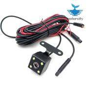 Camera Quan Sát Phía Sau Tầm Nhìn Ban Đêm 4Led Với Cáp Nối Dài 5 Chân Cho