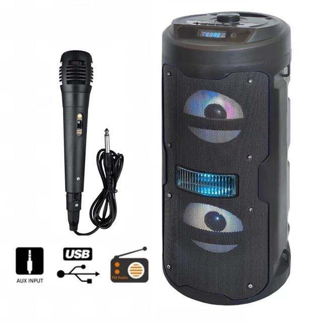 SK1201 1039 Wireless Portable BIG Karaoke Stereo Bluetooth Speaker