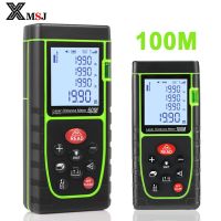 XMSJ Professional Laser Distance Meter 40M 60M 80M 100M Rangefinder Construction＆ Home Accurate Measure Tape Laser Range Finder