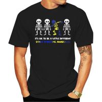 2021 Leisure Fashion 100% cotton O-neck T-shirt It is possible to smear bones with different down syndrome consciousness K2T3