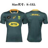 【NOV】 2021 South Africa at home football clothes t-shirts male South Africa RugbyJerseys