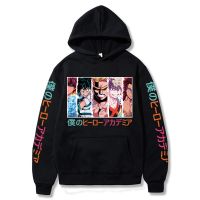 Sudadera con capucha de Anime My Hero Academia Deku, suéter informal de manga larga, Harajuku, Unisex