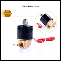 2W-025-06 18 "Nc ทองเหลืองไฟฟ้า Solenoid วาล์ว DN06 DC12V DC24V AC110V ปกติปิด Solenoid วาล์วสำหรับน้ำน้ำมัน Air