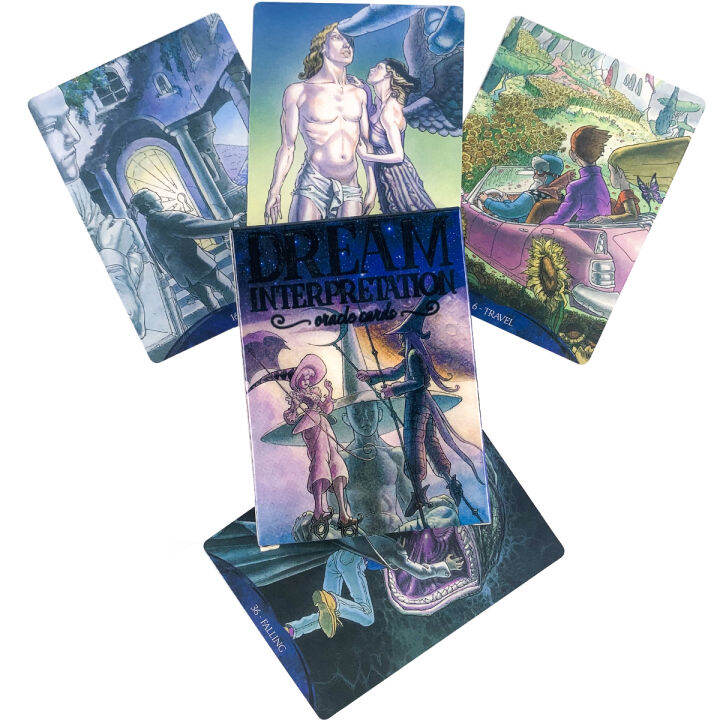 Dream Interpretation Oracle Cards Divination Tarot English Version Fortune ling Tarot Cards Deck