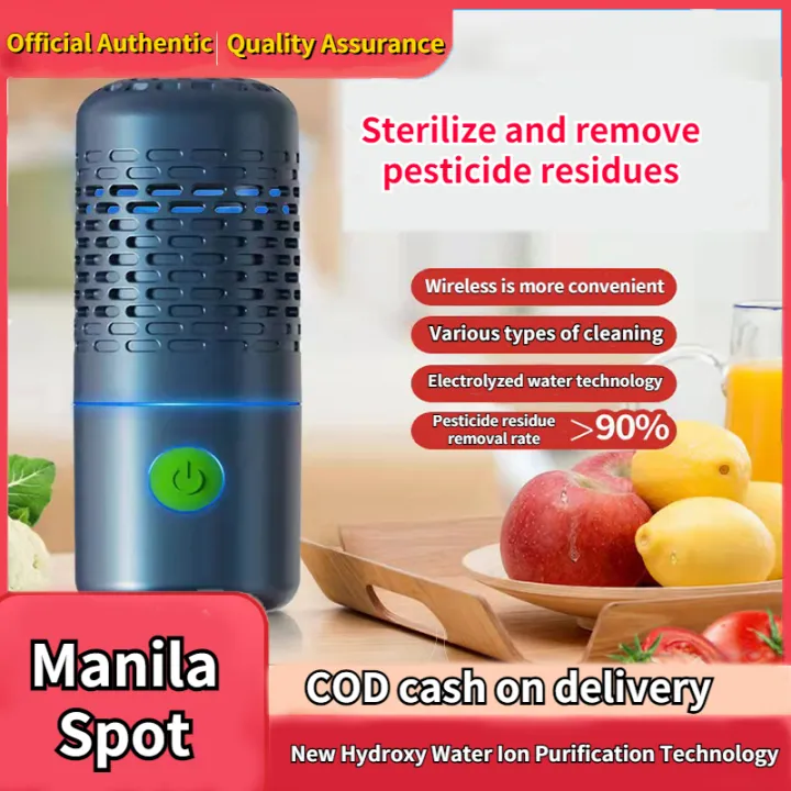 【COD】Food Purifier Fruit Vegetable Fruit Cleaner Machine Washing