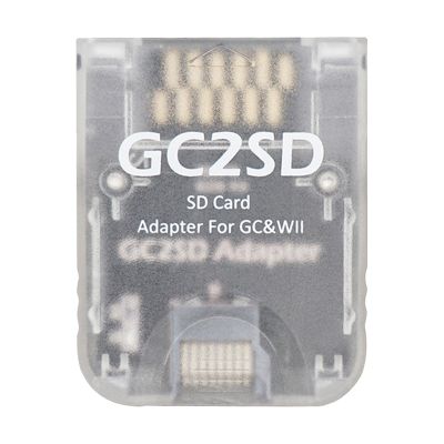 GC2SD GC to SD Card Adapter Memory TF Card Adapter Card Reader for NGC GameCube Game Console Wii Game Console