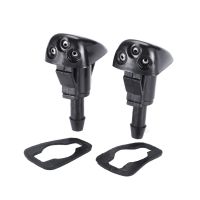 2Pcs Front Windshield Washer Nozzles 98630-YY000 for Hyundai Tiburon Sonata Santa Fe Elantra Accent for Kia Sorento Optima Rio Windshield Wipers Washe