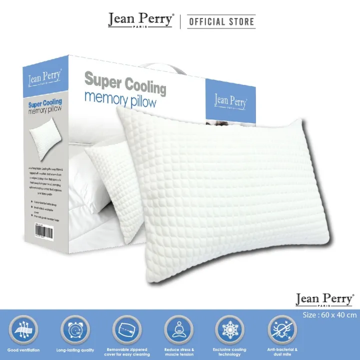 Jean Perry Super Cooling Memory Pillow | Lazada