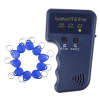 DENG 125KHz เครื่องคัดลอกเขียน RFID แบบมือถือ,เครื่องทำสำเนาข้อมูลพร้อมแท็ก Id 10ชิ้น