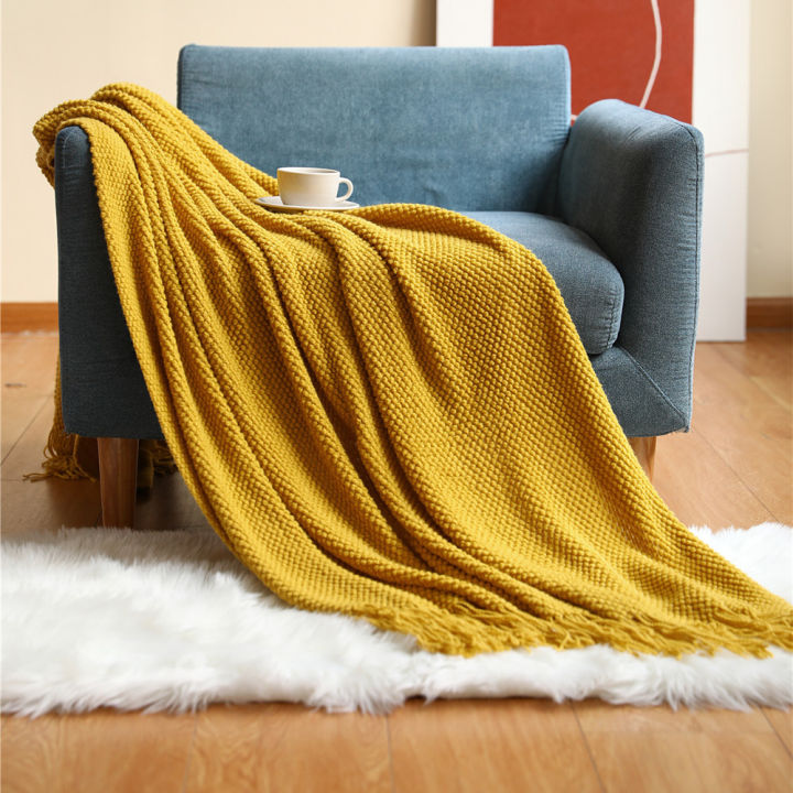 cod-โซฟาผ้าห่มผ้าห่มผ้าห่ม-พรมถักลายสับปะรดสำนักงานผ้าห่มนอนกลางวันผ้าห่มเครื่องปรับอากาศผ้าห่มวาฟเฟิลด์