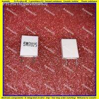 10Pcs Inductionless Cement Resistor 5W 0.025 ohm 5WR025J 0.025R 5W0R025J Ceramic Resistance precision 5 Non-inductive Resistor