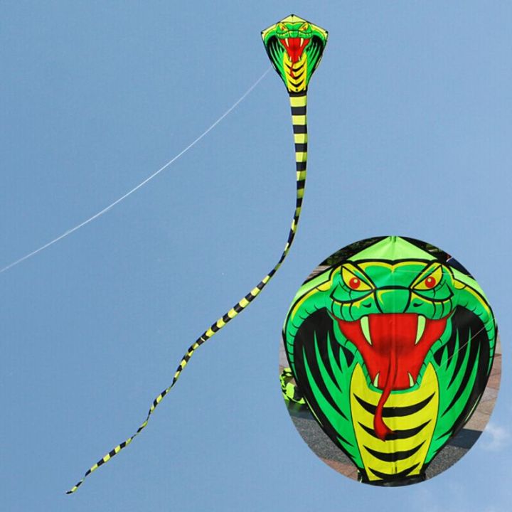 8m26-25ft-15m49-21ft-cartoon-mamba-snake-kites-frp-rod-flying-sports-beach-kitesurf-children-gift-family-outdoor-sport