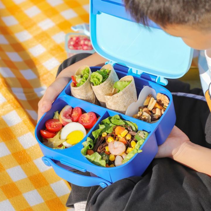 พร้อมส่ง-ibex-กล่องอาหารกลางวันเบนโตะ-สําหรับเด็กนักเรียน-กล่องอาหารกลางวันเด็ก-กล่องอาหารกลางวัน-yumbox-กล่องอาหารกลางวันเด็ก-zoku-b-กล่องอาหารกลางวันเด็กกระต่าย-fvth