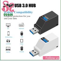 AD8T2 สากล ความเร็วสูง แบบพกพา USB 3.0 Hub อะแดปเตอร์ กล่องแยก 3 พอร์ต