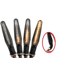 ❒┇♠ Universal Motorcycle LED Turn Signal Light Indicator Amber Flasher Lamp For Kawasaki Z1000SX Z750 Z1000 Z650 Z900 Z800 Z250 Z300