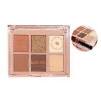 SIVANNA BEIGE PRESSO 6/2 COLOR DOUBLE EYE PALETTE (HF617) : ซิวานน่า เบจ เพรสโซ่ ดับเบิ้ล อายแชโดว์ พาเลทท์ x 1 ชิ้น abcmall