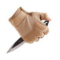 ☑☸ Outdoor Tactical Gloves Anti-Slip Sports Breathable Sweat Cycling Gloves Military Army Shooting Cutproof Gloves Bike Equipment