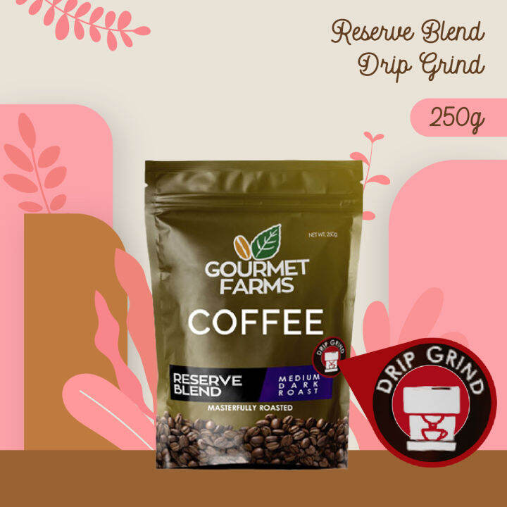 Reserve Blend Coffee Drip Grind 250g Lazada PH