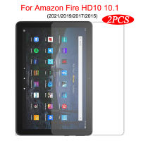 กระจกนิรภัยสำหรับ Amazon Fire HD 10 10.1 2021 2017 2019 2015 HD10 Plus 10.1 นิ้วแท็บเล็ตป้องกันหน้าจอ Premium 9H ฟิล์มแก้ว-SDFU STORE