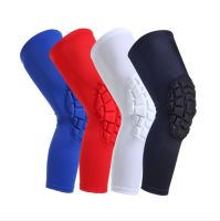 （AT）หนึ่งคู่ UnisexKnee Pads กันลื่นอบอุ่นกลางแจ้งขี่ปีนเขาความปลอดภัยเข่า Pad อุปกรณ์บีบอัด